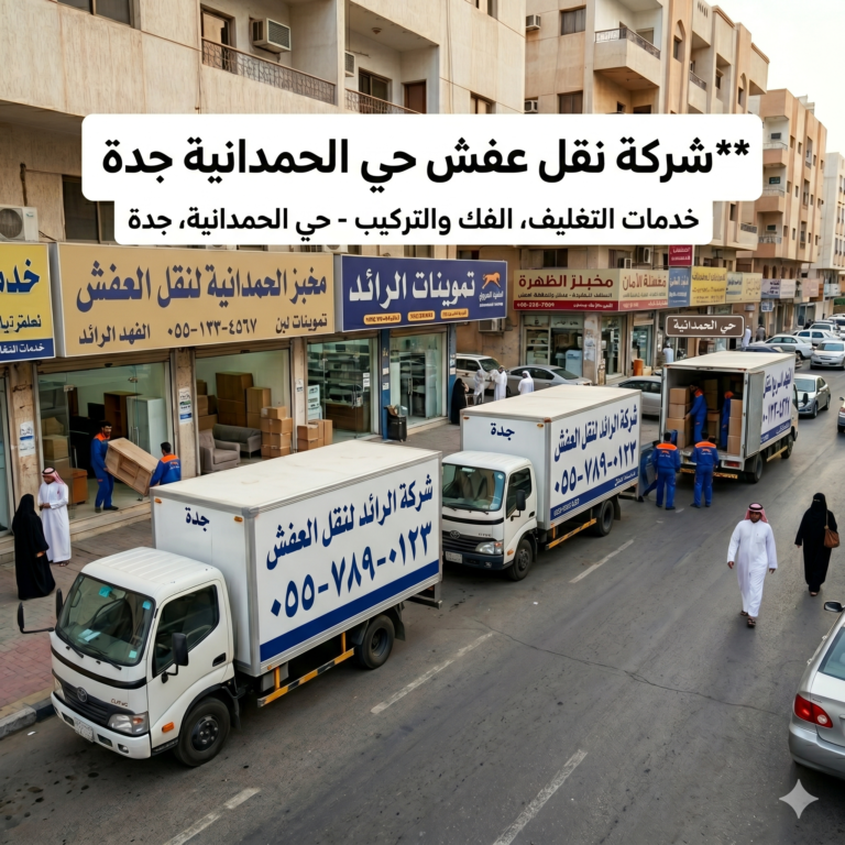شركة نقل عفش حي المروة جدة