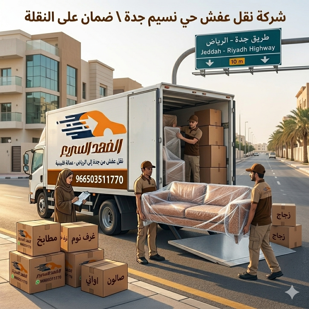 نقل العفش مع الفك والتركيب بجدة
