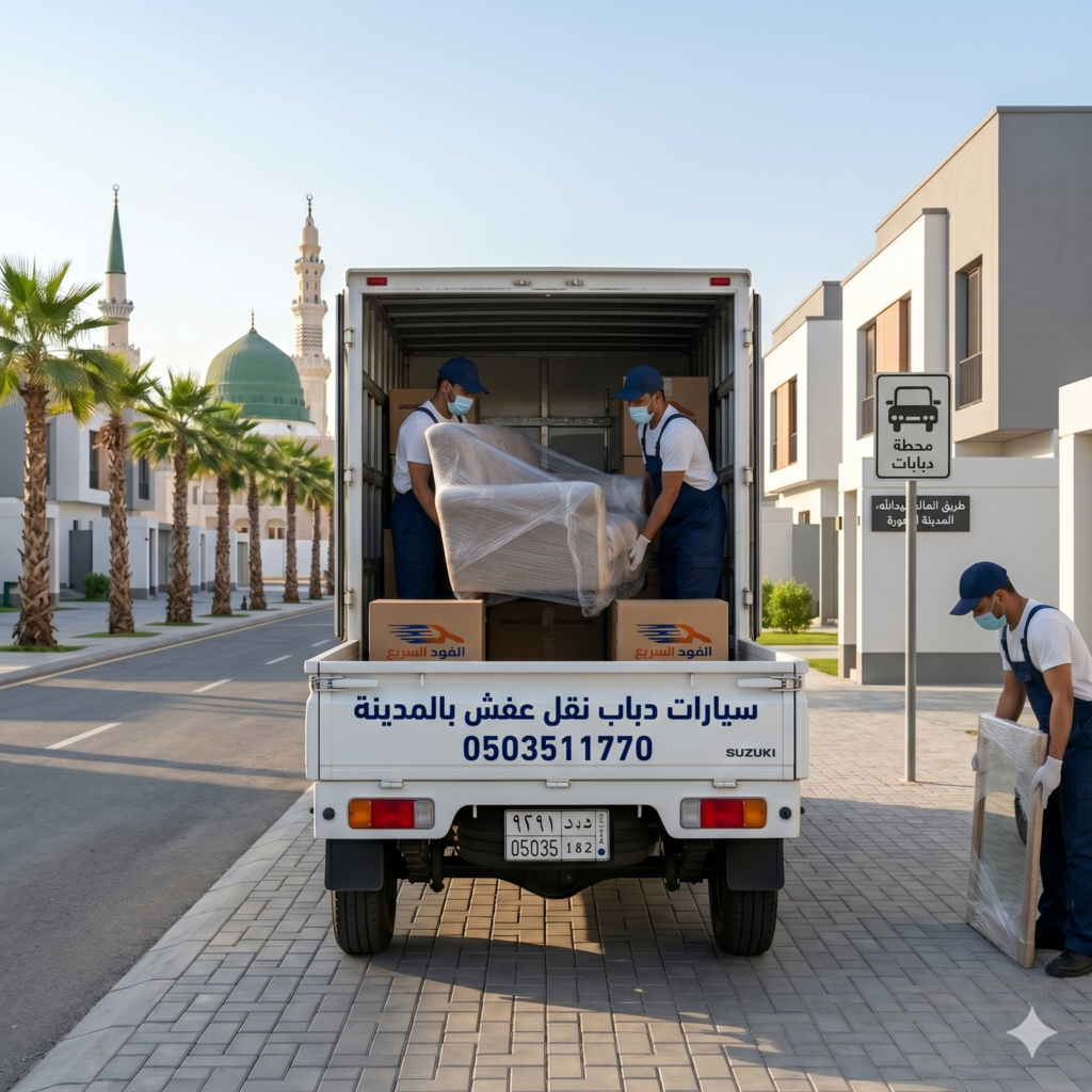 سيارات دباب نقل عفش بالمدينة